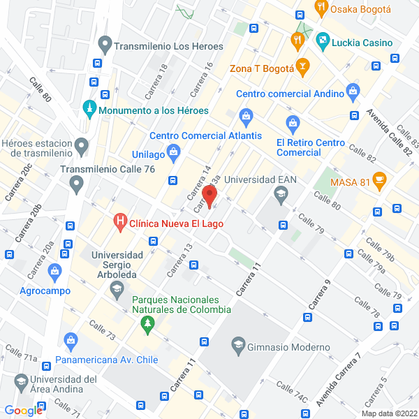 Mapa de Café El Campo