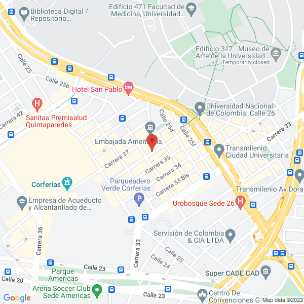 Mapa de Café Internet Banquetas