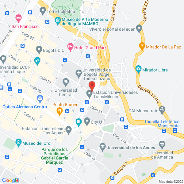 Mapa de Café Internet Cafetos