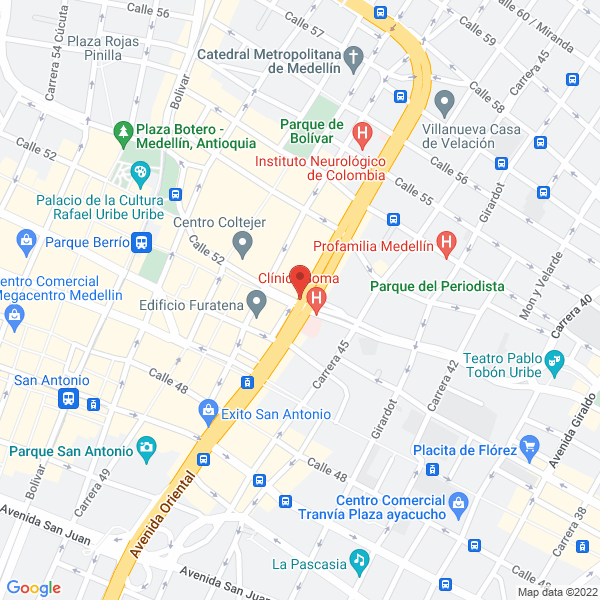 Mapa de Cafe Tamgo