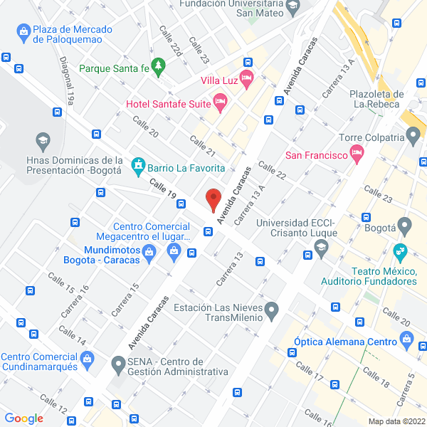 Mapa de Restaurante Express 19