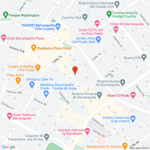 Map of Revital Farmacia Homeopática