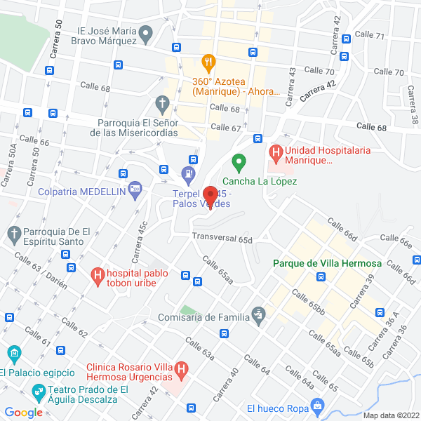 Mapa de Ruta Express Transportes S.A.S
