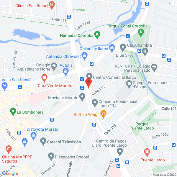 Mapa de S.O.S. Oir Ltda.