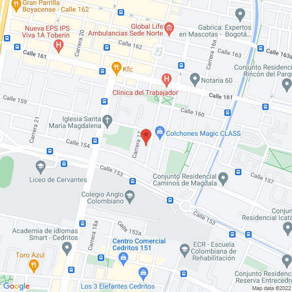Mapa de Sadep Ltda