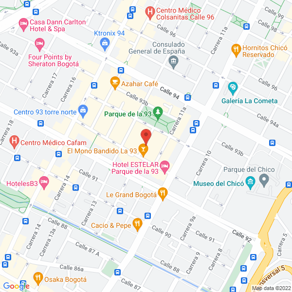 Mapa de Salas Y Asociados Abogados Ltda.