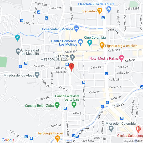 Mapa de Salsamentaria Albo