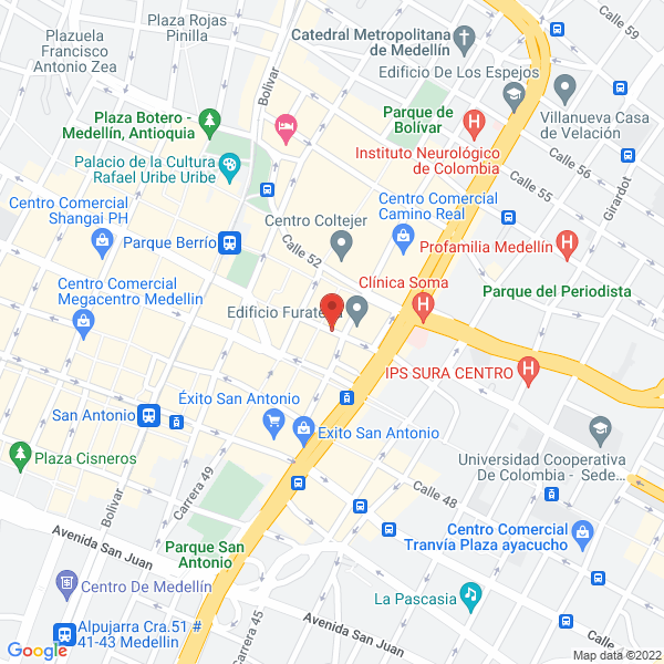 Mapa de Salsamentaria De Maria