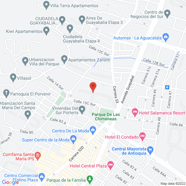 Mapa de Salsamentaría J.R