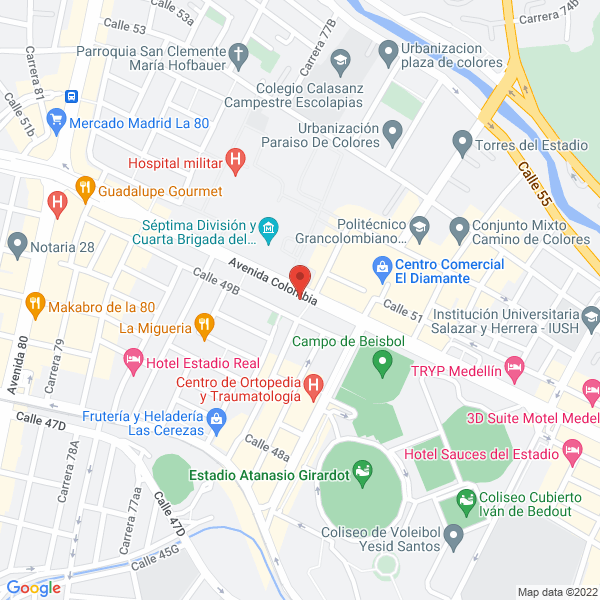 Mapa de Salsamentaria Juanes
