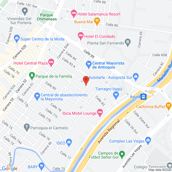 Mapa de Salsamentaría La Estancia