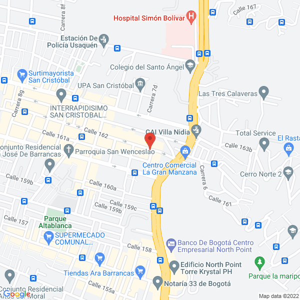 Mapa de Salsamentaria Las Delicias