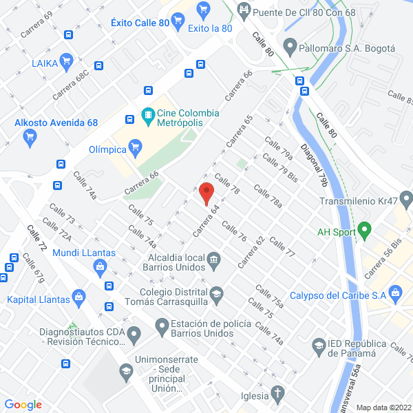Mapa de Salsamentaria Napoles