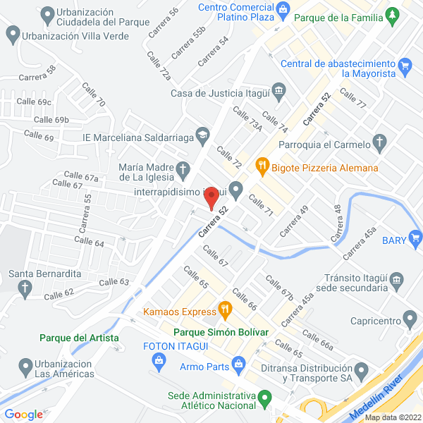 Mapa de Santa Maria Logistica Empresarial S.A.S.