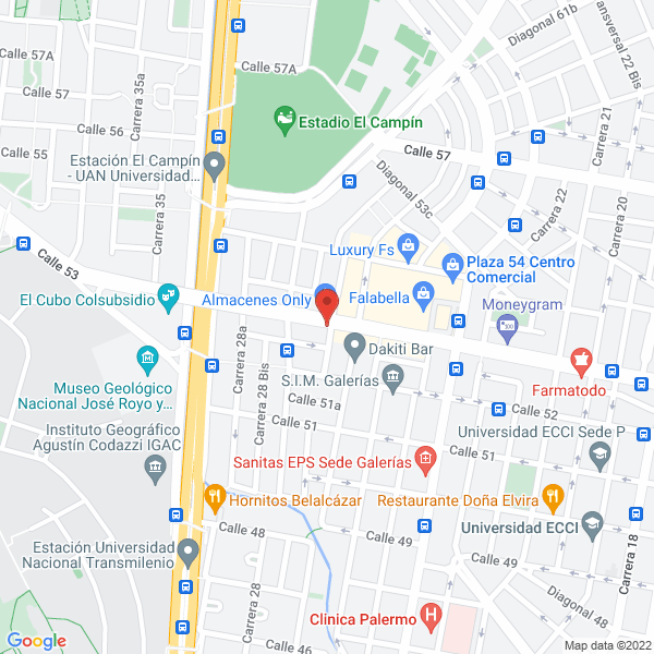 Mapa de Serbatel Ltda