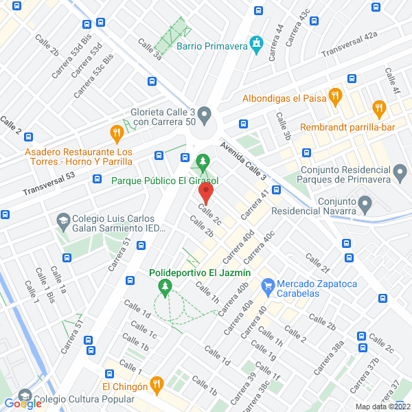 Mapa de Sercode Ltda.