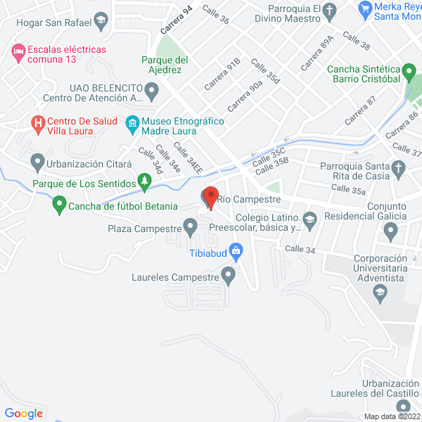 Mapa de Serdeportes