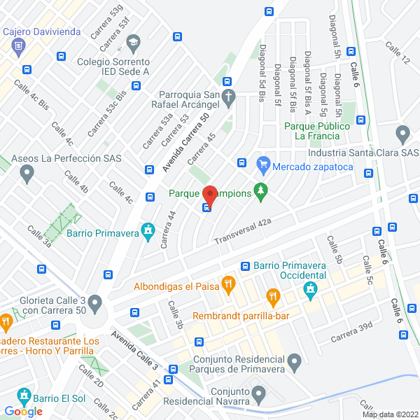 Mapa de Serfing Ltda.