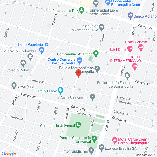 Map of Servi Empastes