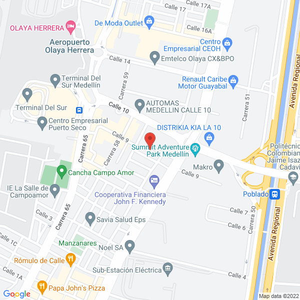 Mapa de Servialgodón