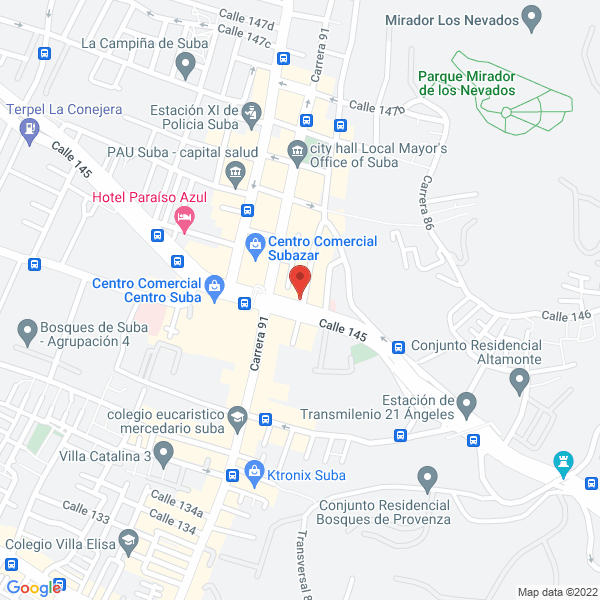 Mapa de Servicios Logisticos Especiales