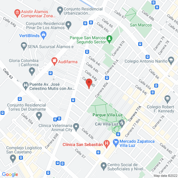 Mapa de Servicios Y Suministros Ltda