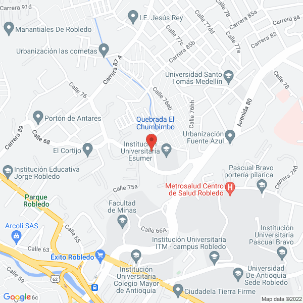 Mapa de Servimarketing Research Ltda
