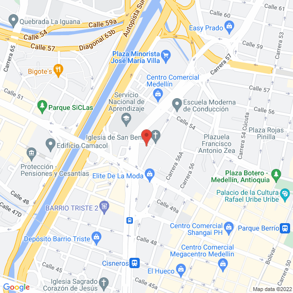Mapa de Sicem Ltda.