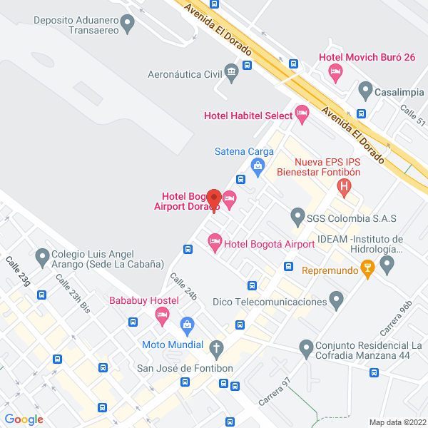 Mapa de Siempre Juntos S.A.S.