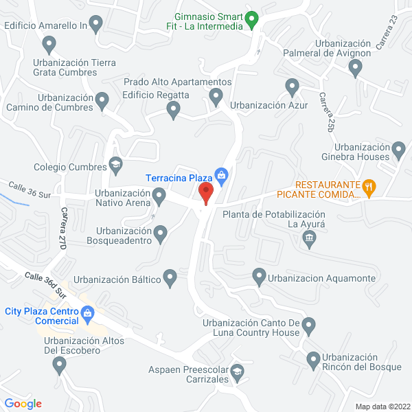 Mapa de Softcons S.A.S.