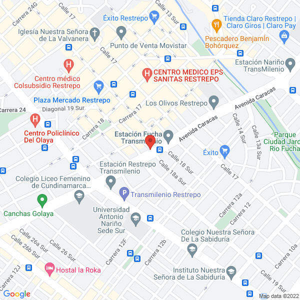 Mapa de Sol-Vidrios