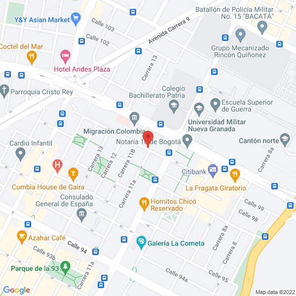 Mapa de Solandina S.A.