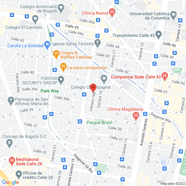 Mapa de Solution Dvisor Ltda.