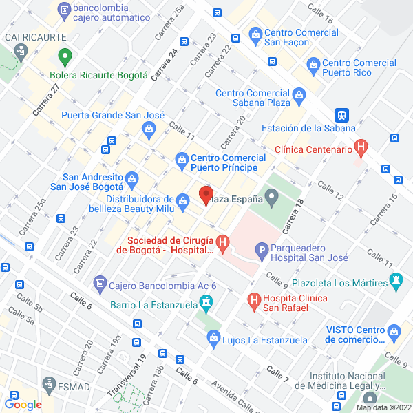 Mapa de Taller De Joyería Fermín Tabera