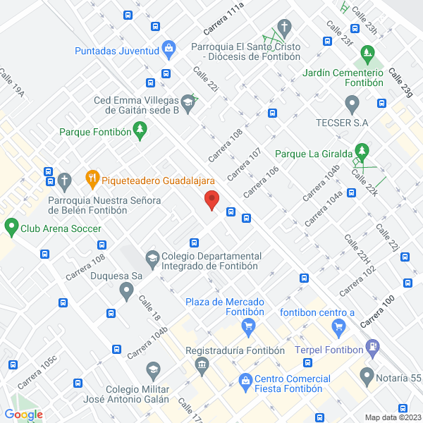 Mapa de Taller De Joyería Guillermo Cruz