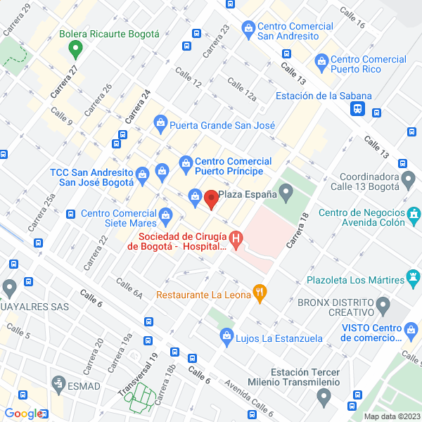Mapa de Taller De Joyería Jp