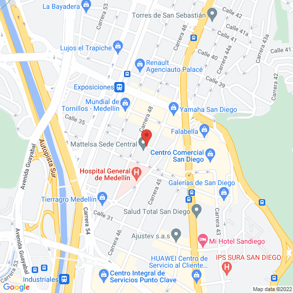 Mapa de Taller San Cayetano