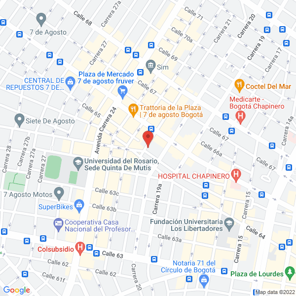Mapa de Tapicars Milenium