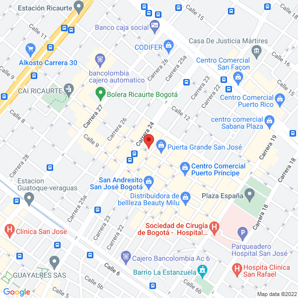 Mapa de Tapicería Automobiliaria O.M.