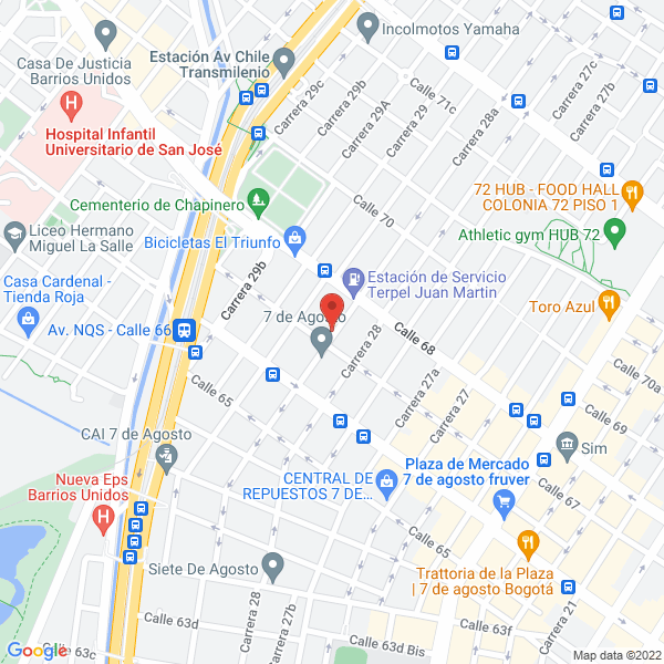 Mapa de Tecnicentro Barón