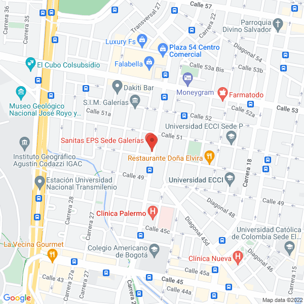 Mapa de Top Security