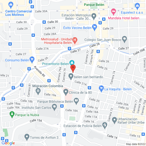 Mapa de Topografía E Interventoría