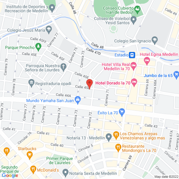 Mapa de Total Soccer S.A.S.