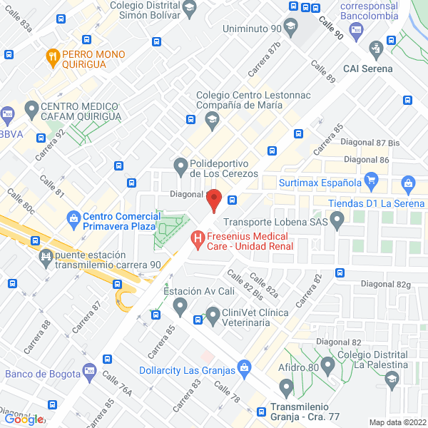 Mapa de Totalimplantes S.A.S.