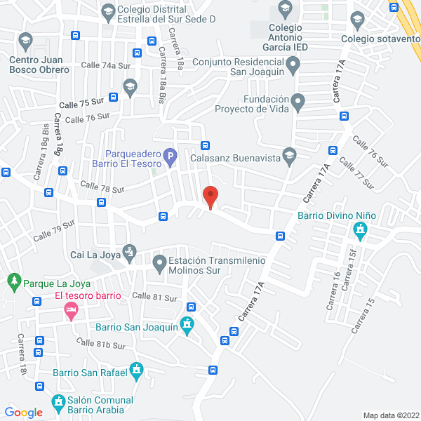 Mapa de Tpm Electromecanica S.A.S.