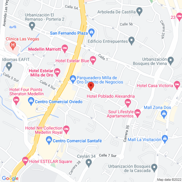 Mapa de Tricilllos S.A.S.
