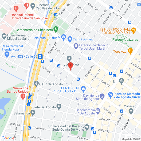 Mapa de Uni Modulares J.K.