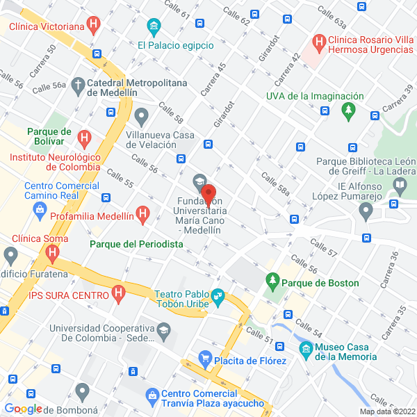 Mapa de Uniciencia S.A.
