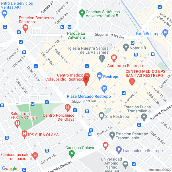 Mapa de Union Group Ltda.