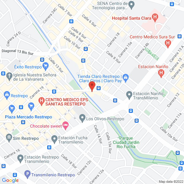 Mapa de Victor Car Wash Ltda